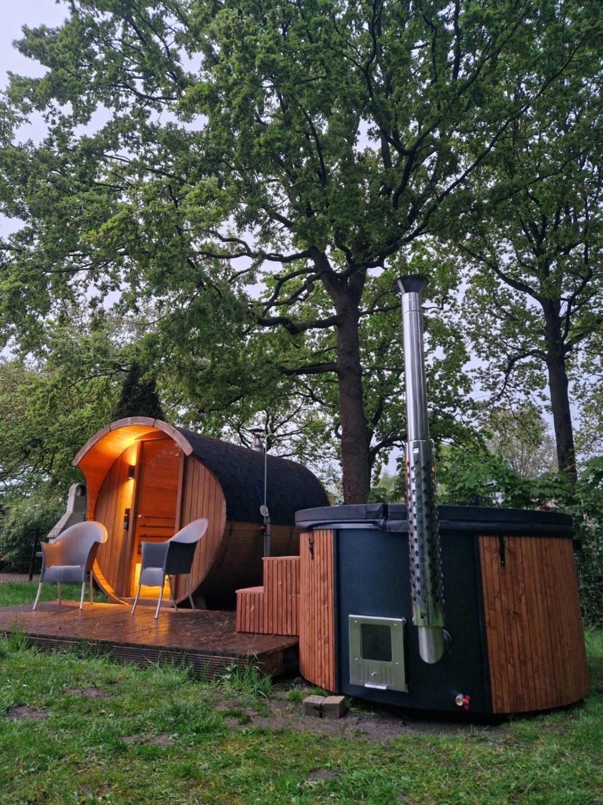 La Casa Pacha Mama Sauna En Hottub Ewijk Eksteriør bilde